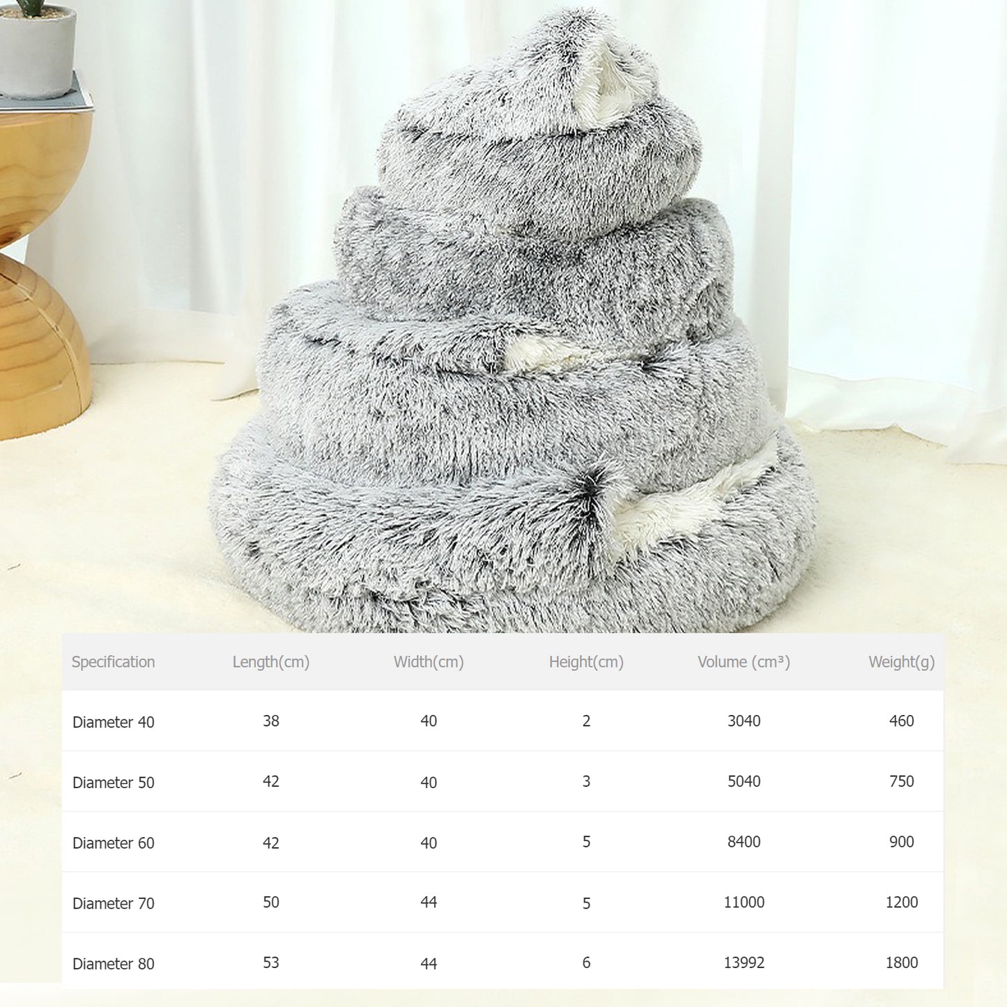 The Cashmere Burrow Bed